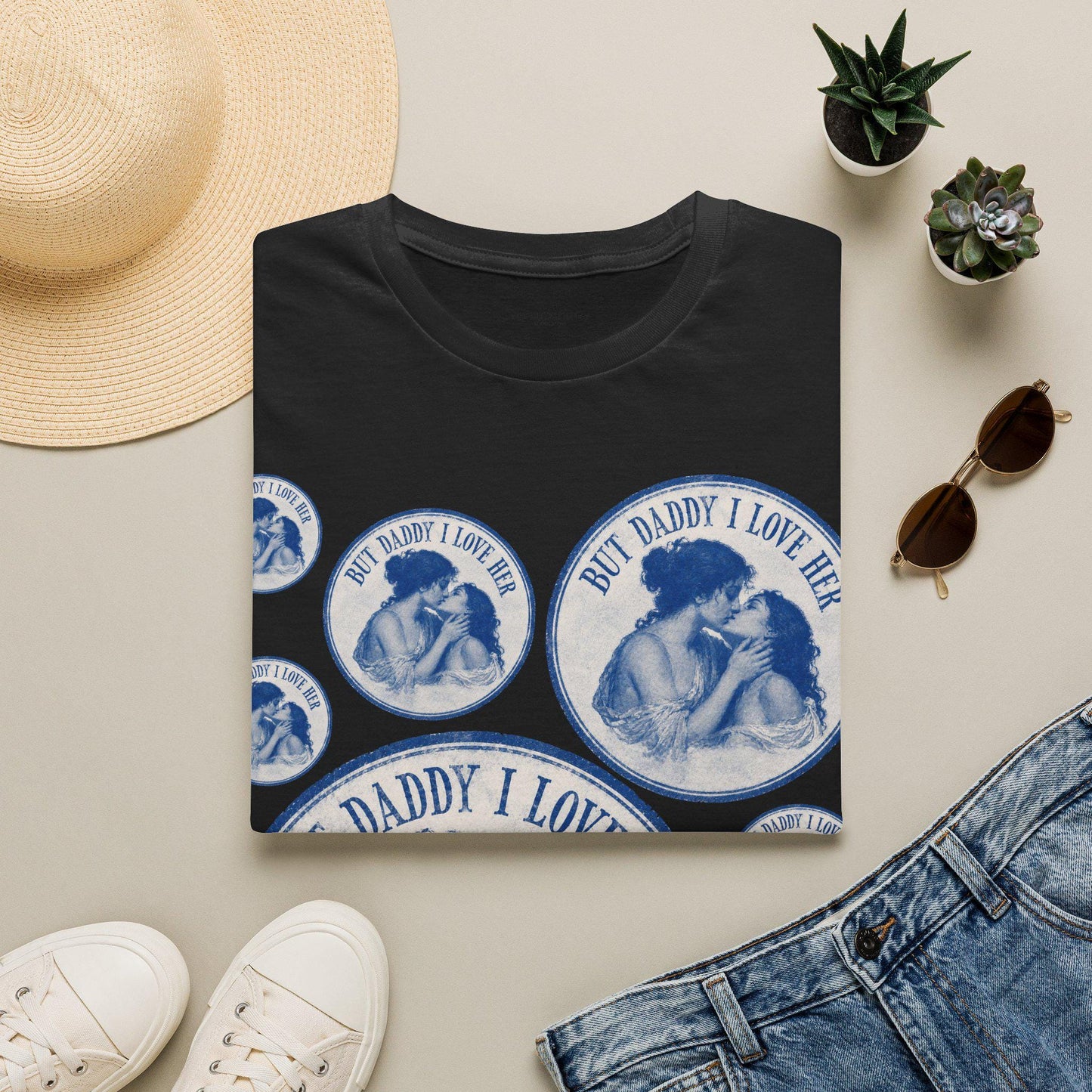 TOO PRETTY to be with men | Lesbian Graphic Tee | oversized Shirt | Sapphic LGBT Queer | Feminist | Girls support Girls | Girl power