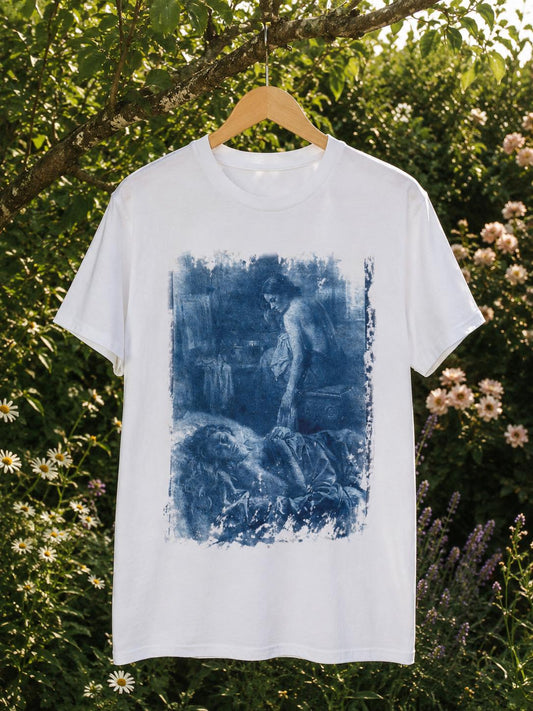 Lesbian LOVERS Cyanotype Graphic Tee