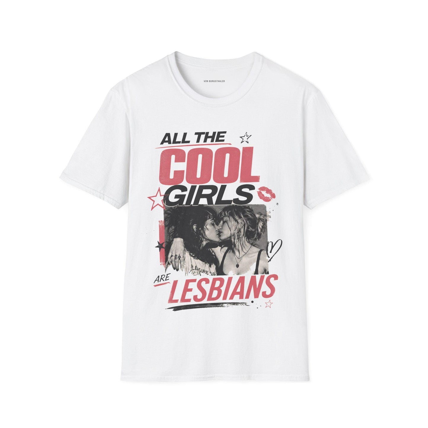 Lesbian - All cool Girls are Lesbians - oversized Shirt, Pride Merch, Sapphic LGBT Queer Gift, Lesbian Gifts, WLW, Feminist Tee