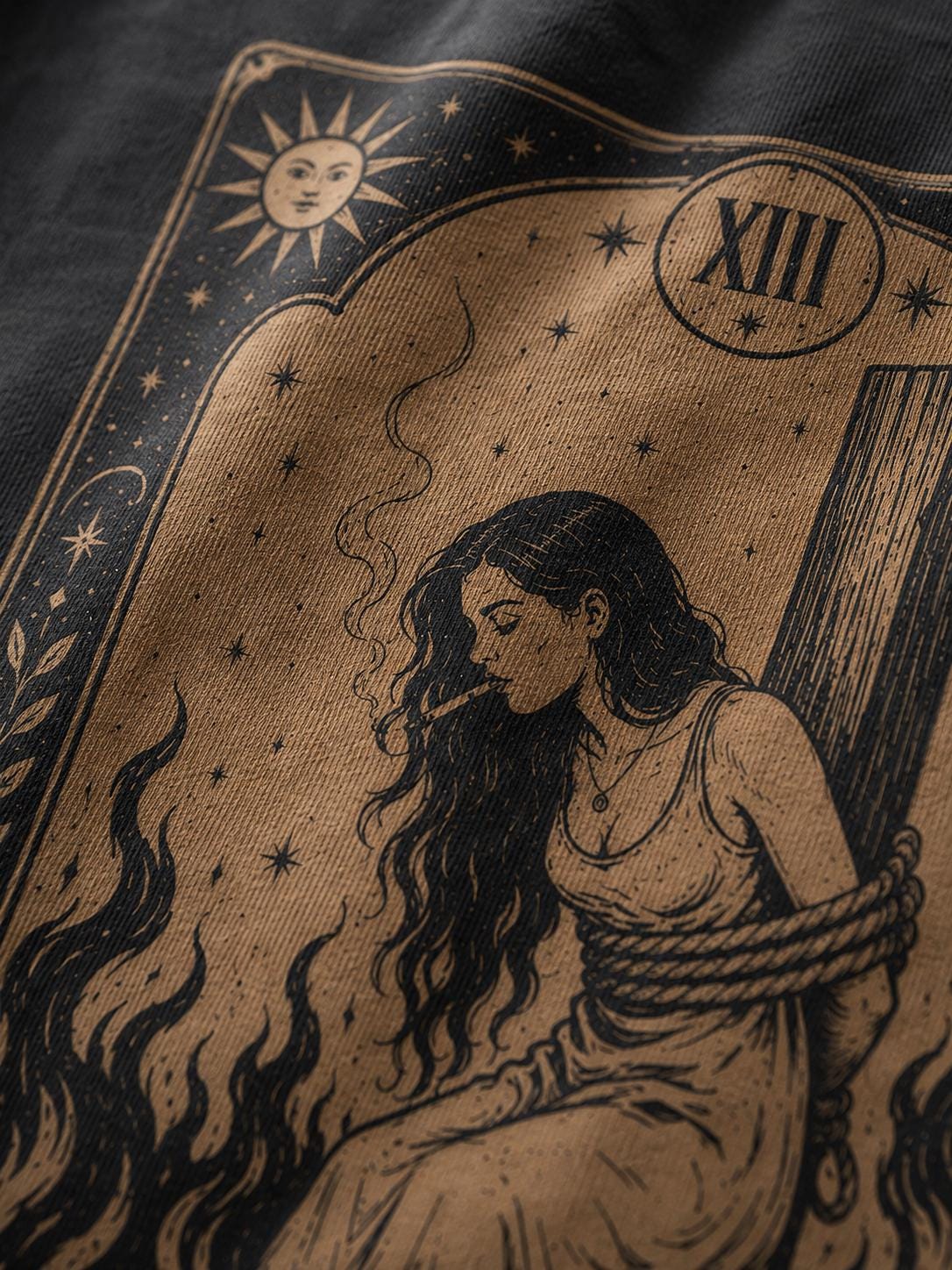 Girls Will Be Girls Witch Shirt, Tarot T-Shirt, Dark Halloween Top, Vintage Witchy Graphic Tee, Goth Aesthetic Merch, Feminist, Zodiac Sign