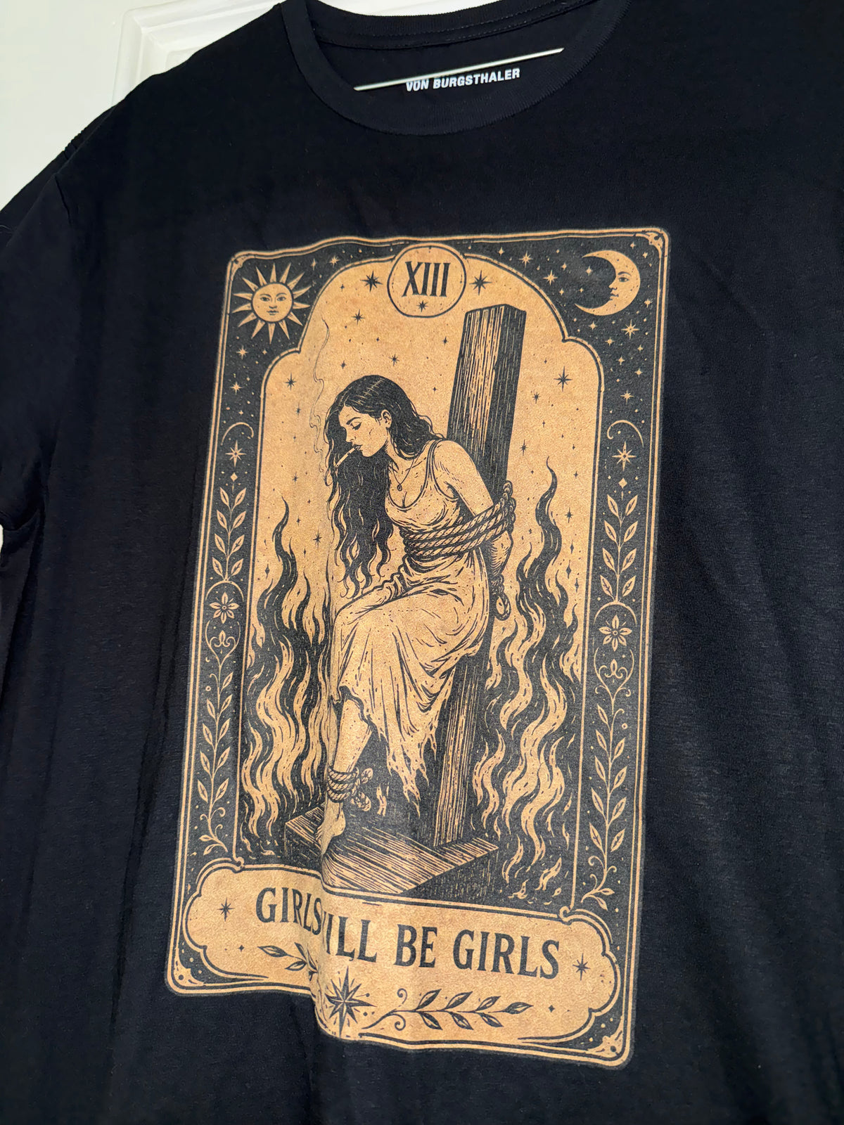 Girls Will Be Girls Witch Shirt - Tarot - Graphic Tee