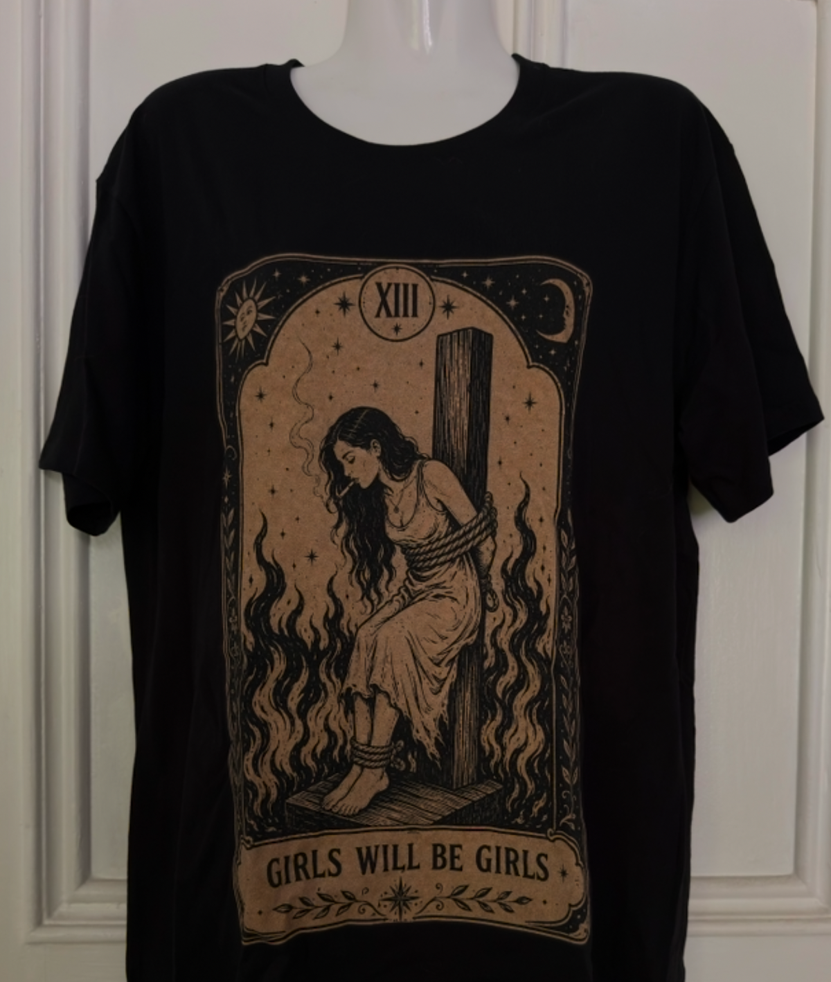 Girls Will Be Girls Witch Shirt - Tarot - Graphic Tee