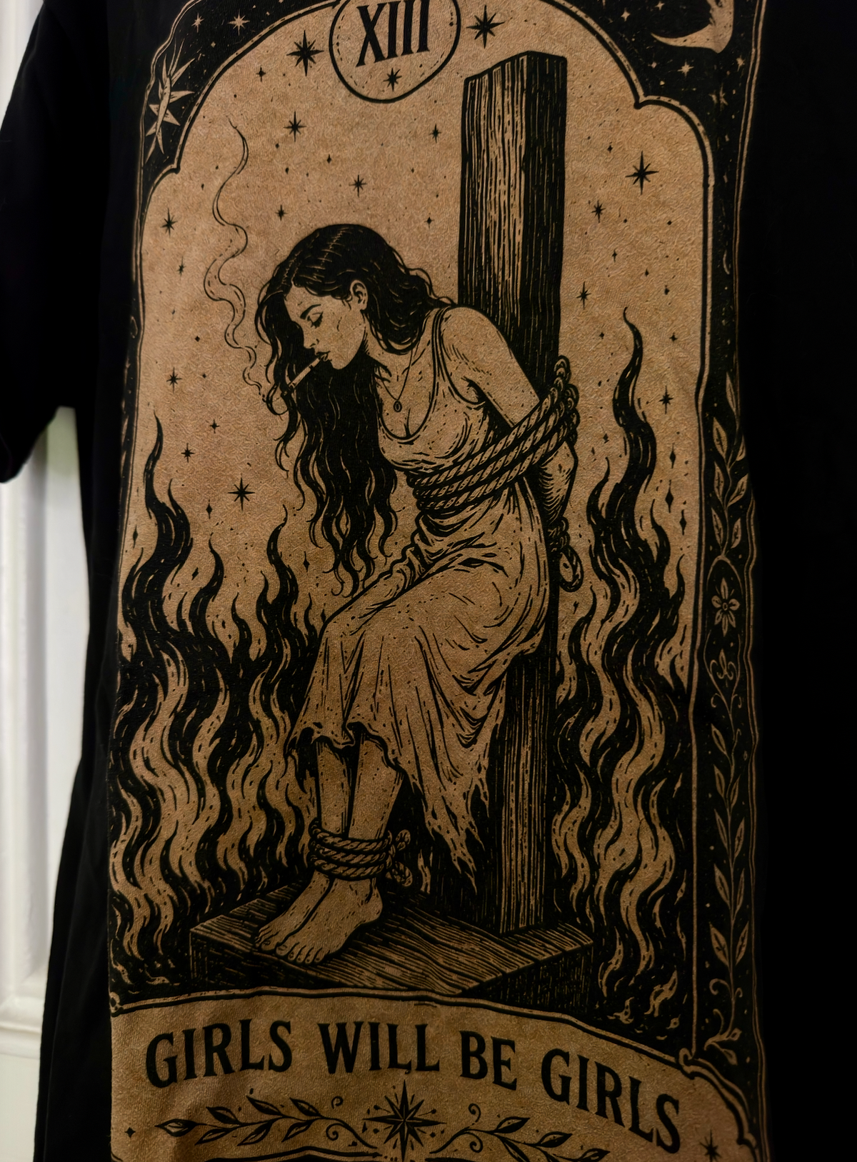 Girls Will Be Girls Witch Shirt - Tarot - Graphic Tee