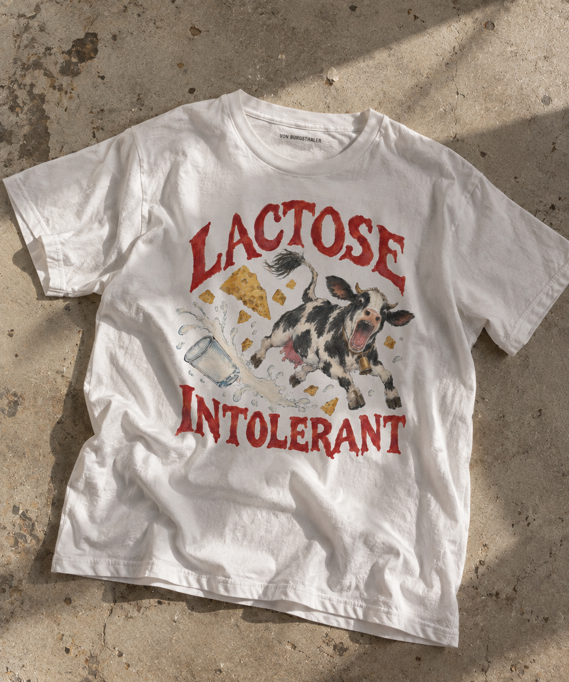 Lactose Intolerant Graphic Tee