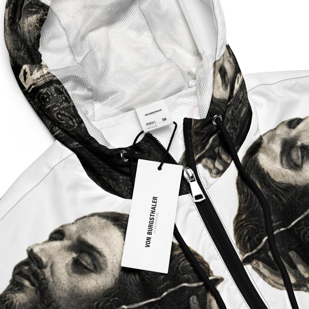 Salome Fine Art Jacket - Born To Serve Men Cropped Windbreaker