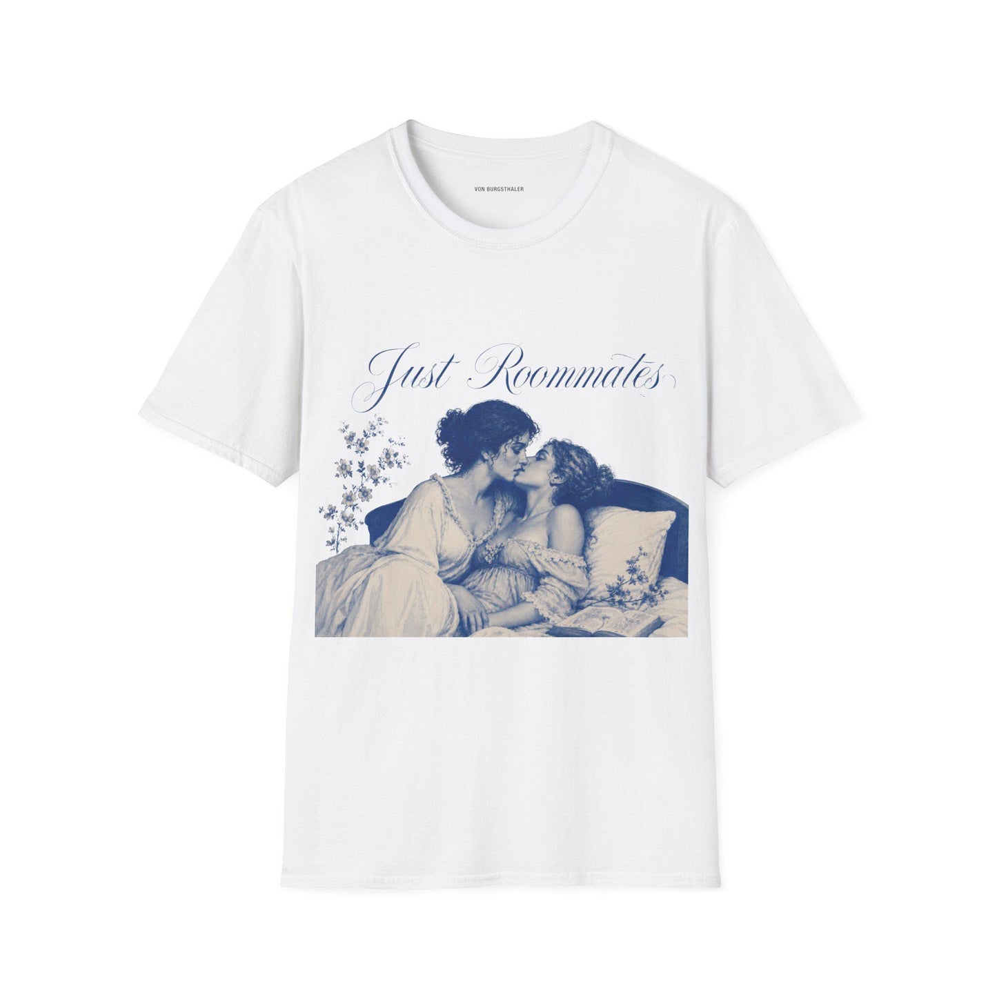 Just Roommates | Lesbian Graphic Tee | oversized Shirt | Sapphic LGBT Queer | Feminist | Girls support Girls | Girl power