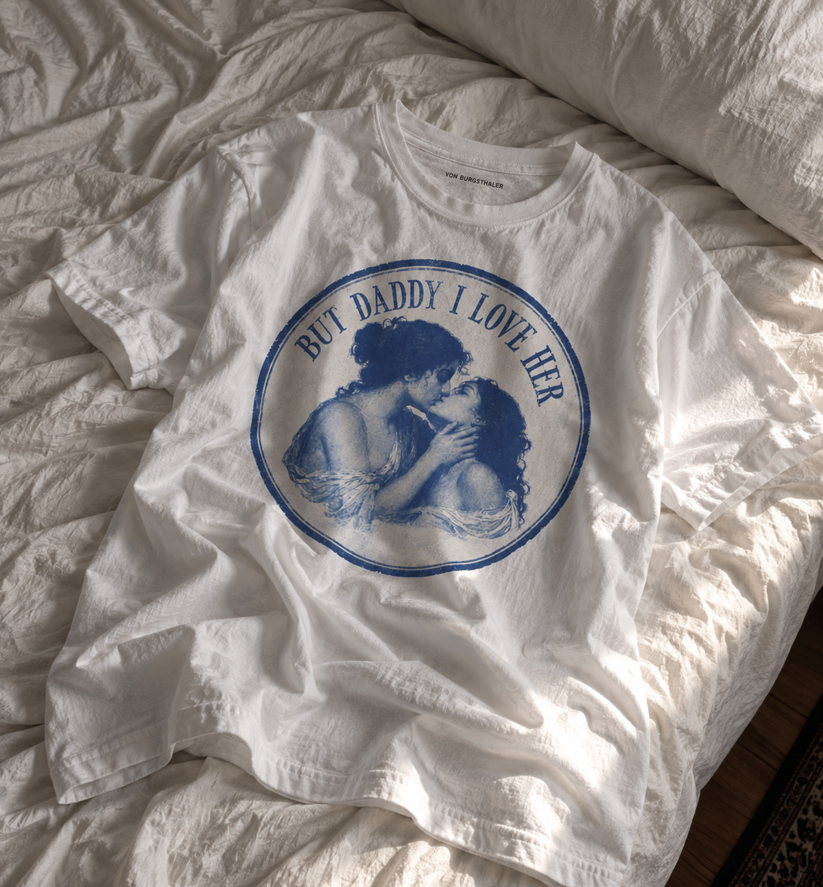 TOO PRETTY to be with men Graphic Tee