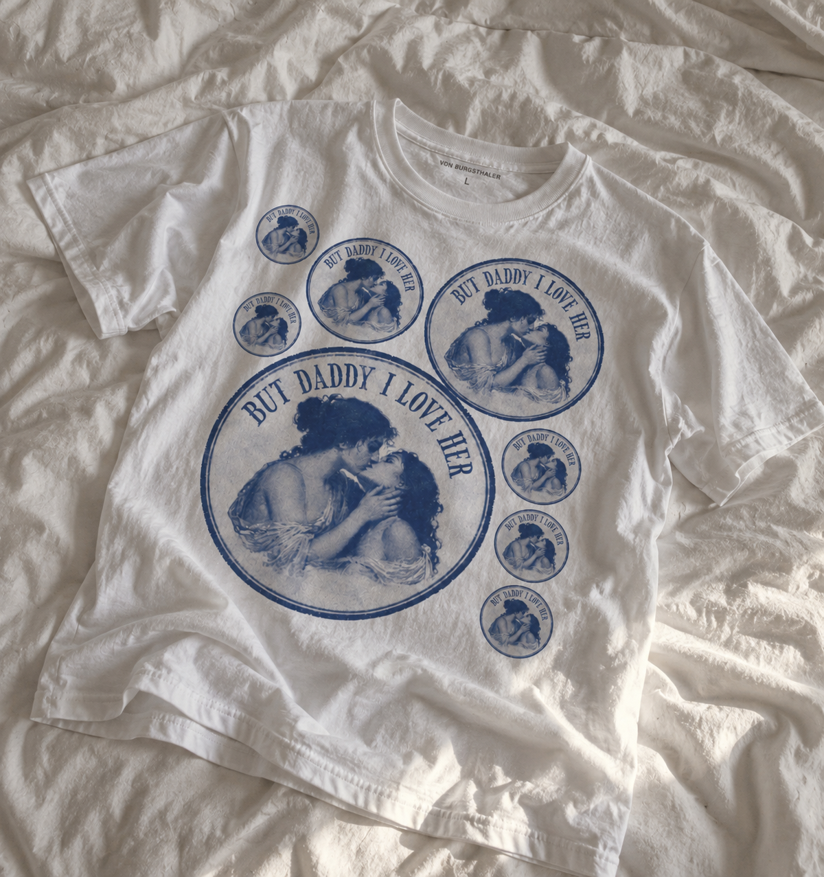 TOO PRETTY to be with men Graphic Shirt