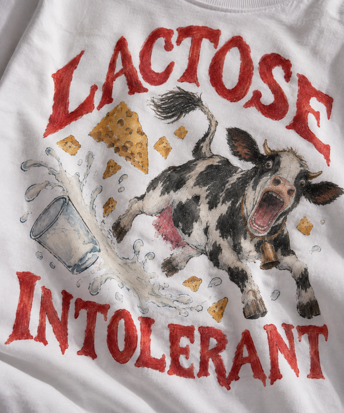 Lactose Intolerant Graphic Tee