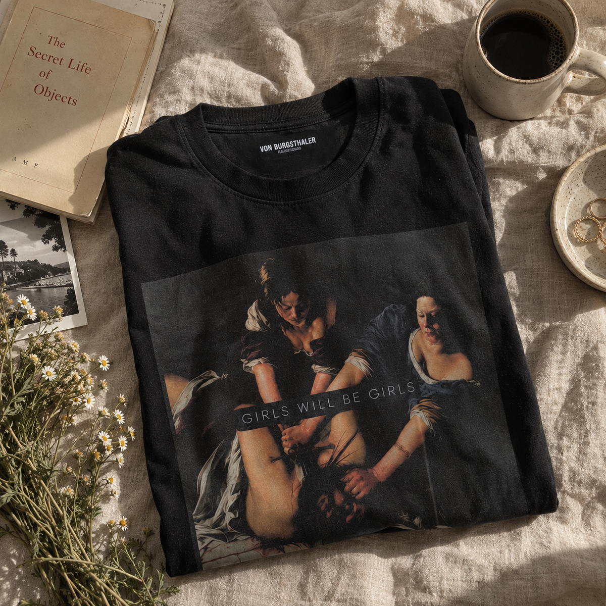 Girls Will Be Girls - Judith beheading Holofernes - Graphic Tee