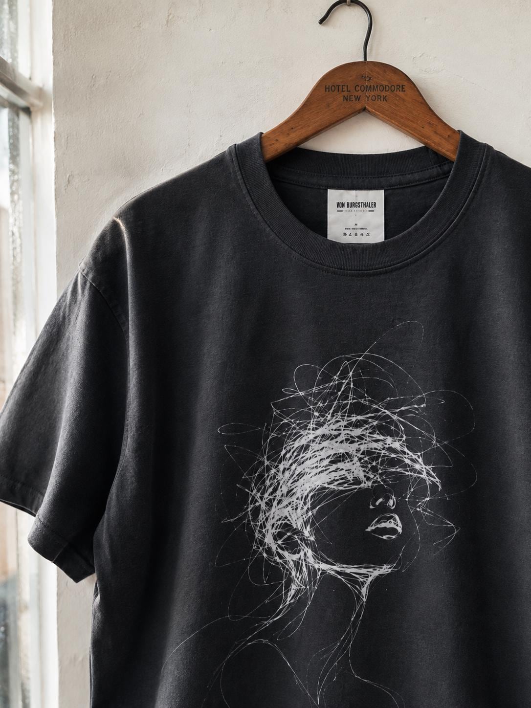 Internal Noise Graphic Tee, Brutalist Streetwear T-Shirt, Minimal Line Art Shirt, Overthinking Abstract Face Art, Dark Aesthetic Unisex Top