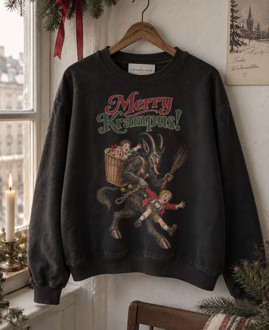Merry Krampus Sweatshirt