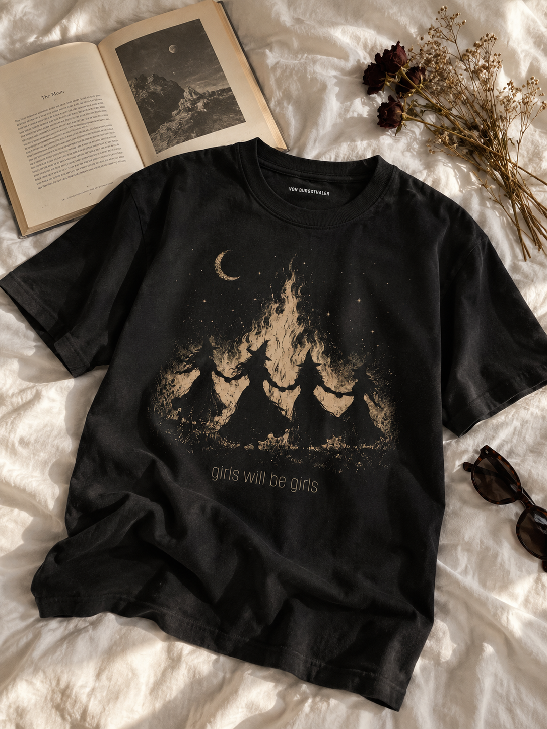 Girls Will Be Girls - Witch - Graphic Tee
