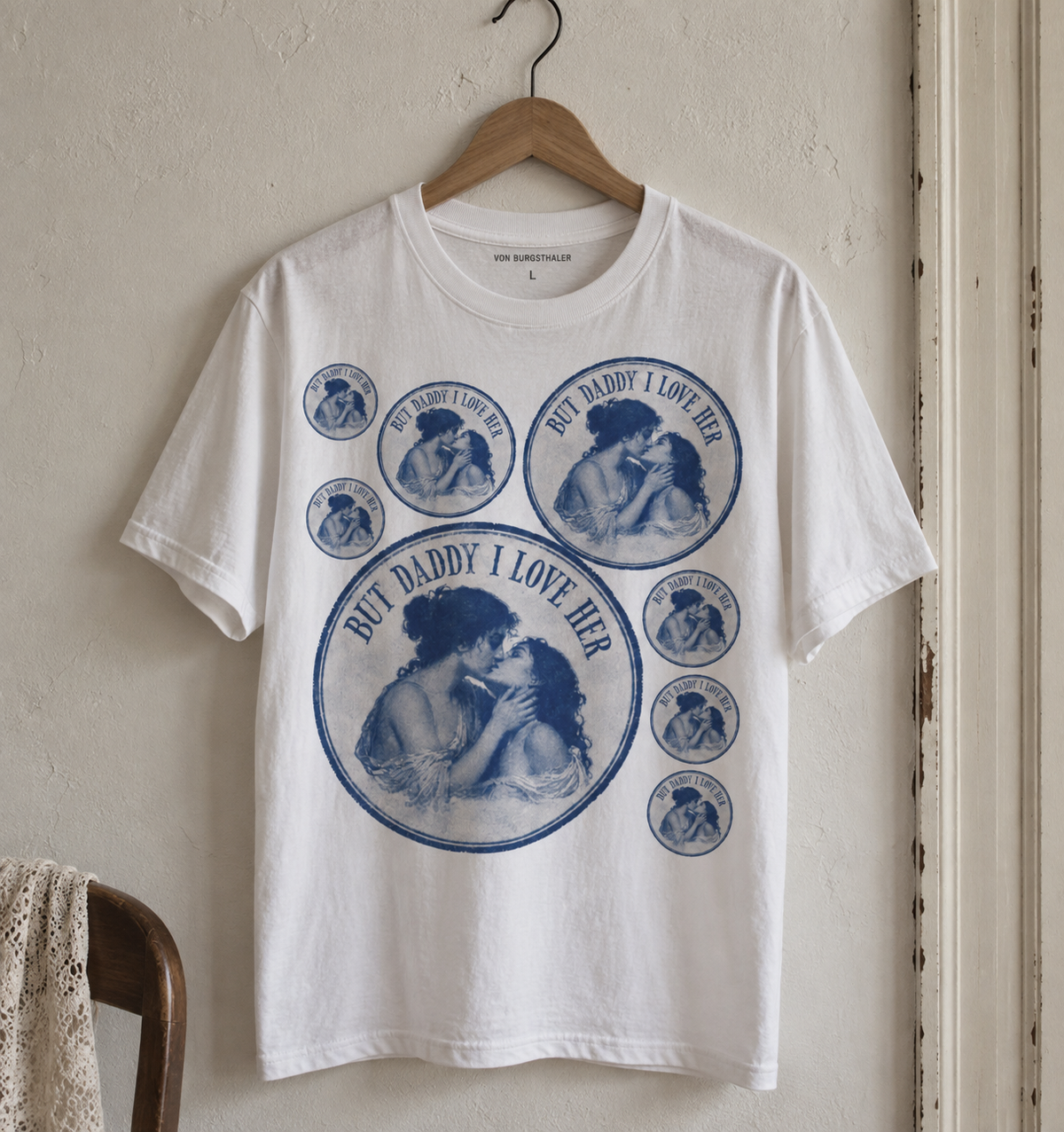 TOO PRETTY to be with men Graphic Shirt