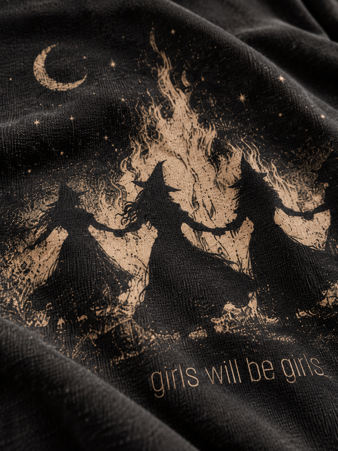 Girls Will Be Girls - Witch - Graphic Tee