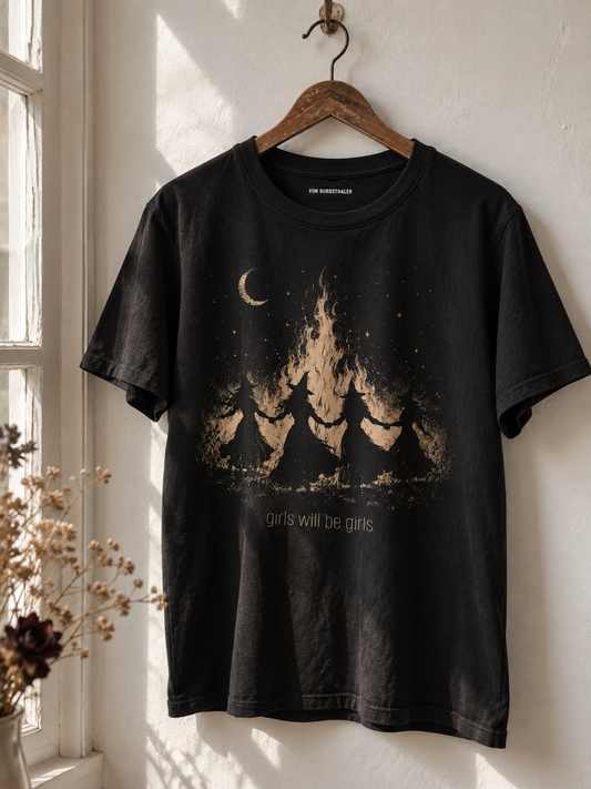Girls Will Be Girls - Witch - Graphic Tee